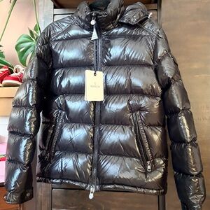 Moncler Black Puffer Jacket